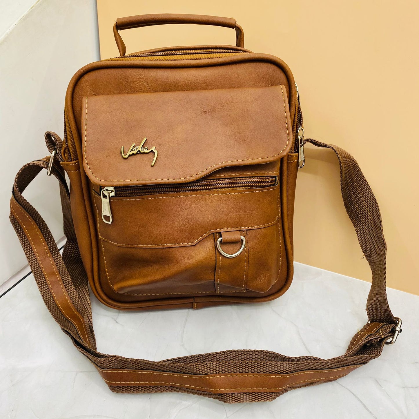 Bolso Carriel de Cuero Legítimo - 80% de Descuento🎁